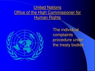 United Nations Office of the High Commissioner for Human Rights