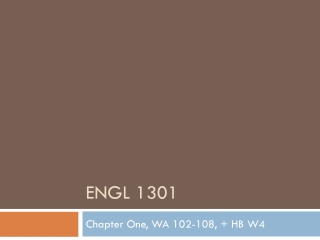 ENGL 1301