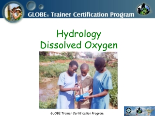 Hydrology Dissolved Oxygen