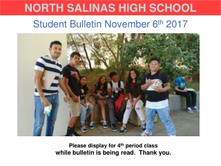 NORTH SALINAS HIGH SCHOOL