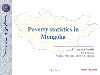 Poverty statistics in Mongolia