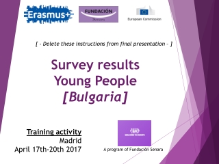 Survey results Young People [Bulgaria]