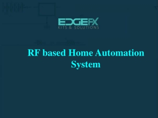 RF based Home Automation System
