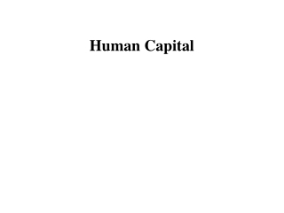 Human Capital