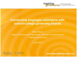 Connecting employee volunteers with school/college governing boards