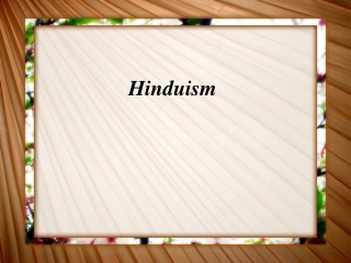 Hinduism