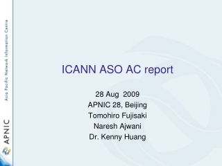 ICANN ASO AC report