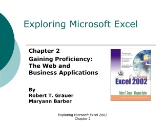 Exploring Microsoft Excel