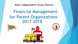 Financial Management for Parent Organizations