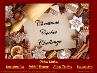 Christmas Cookie Challenge