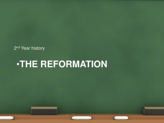 The Reformation