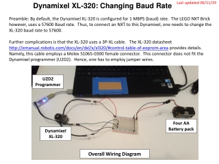 Dynamixel XL-320: Changing Baud Rate