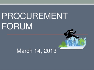 Procurement Forum