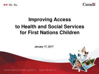 Improving Access to Health and Social Services for First Nations Children