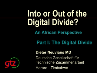 Into or Out of the Digital Divide?