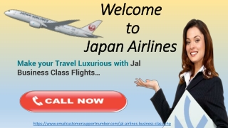 Jal Business class flight reservations