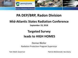 PA DEP/BRP, Radon Division