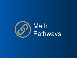 Math Pathways