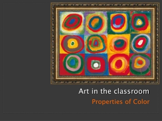 Art in the classroom