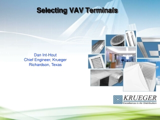 Selecting VAV Terminals