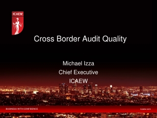 Cross Border Audit Quality