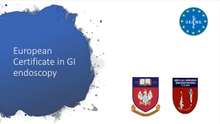 European Certificate in GI endoscopy