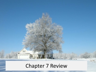 Chapter 7 Review