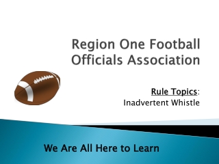 Region One Football Officials Association