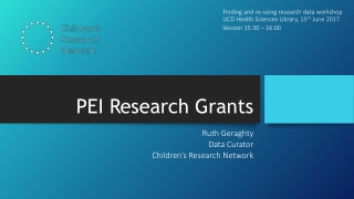 PEI Research Grants