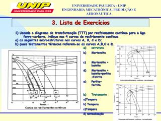 3. Lista de Exercícios