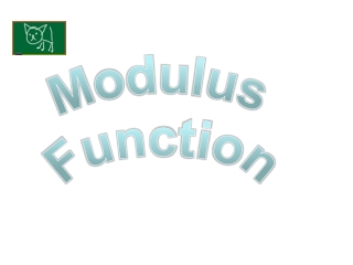 Modulus Function