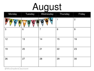 August