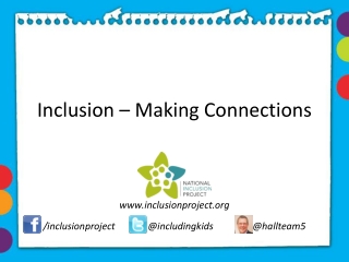 Inclusion – Making Connections