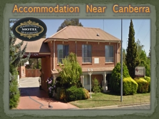 Accommodation Near Canberra