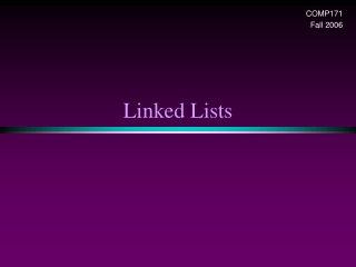 Linked Lists