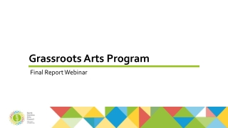 Grassroots Arts Program