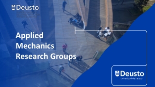 Applied Mechanics Research Groups