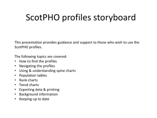 ScotPHO profiles storyboard