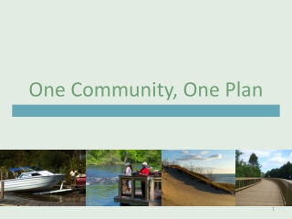 One Community, One Plan