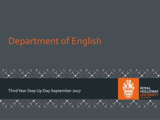 Department of English