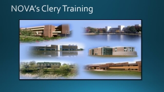 NOVA’s Clery Training