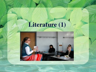 Literature (1)