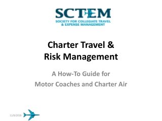 Charter Travel &amp; Risk Management