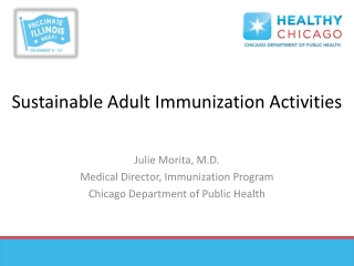 Sustainable Adult Immunization Activities