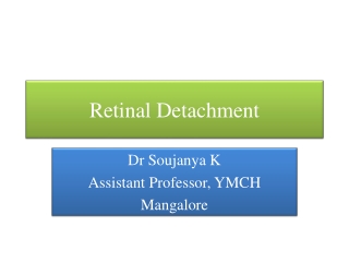 Retinal Detachment