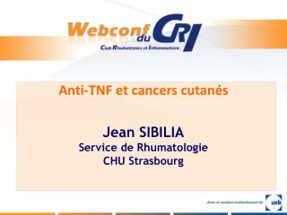 Anti-TNF et cancers cutanés