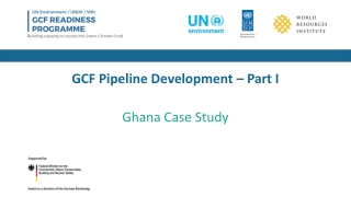 GCF Pipeline Development – Part I