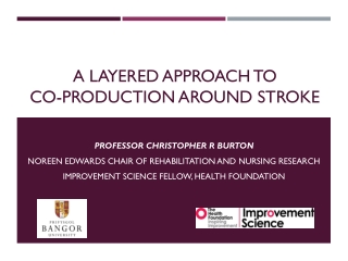 A Layered approach to co-production around stroke