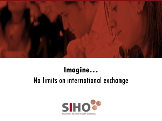 Imagine… No limits on international exchange