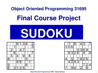 SuDoku